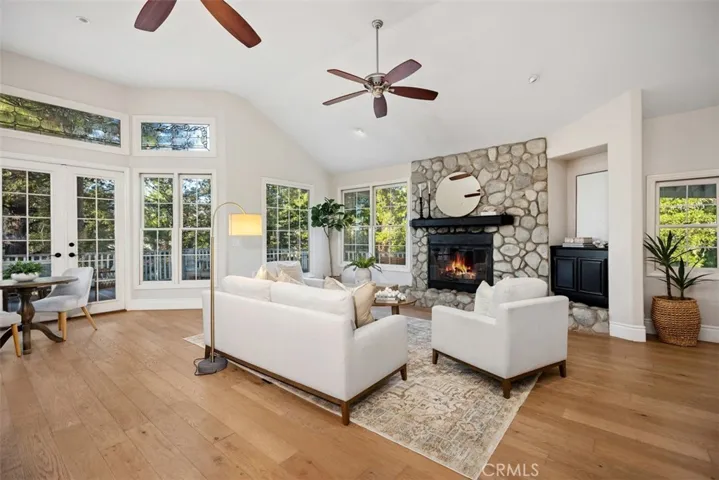 Family Room Opens to the Kitchen