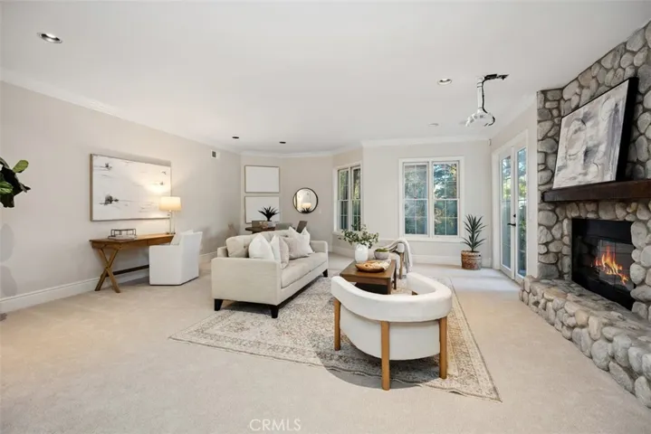 Lower Level Basement Area with Outdoor Patio