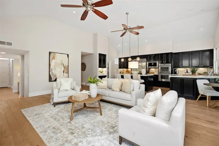 Family Room Opens to the Kitchen