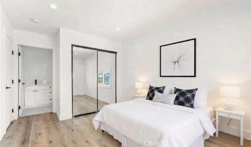 Master bedroom & restroom
