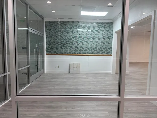 Display room looking out to the reception area.