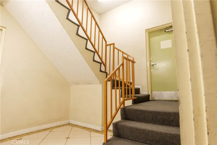 Stairwell-door leading to outside