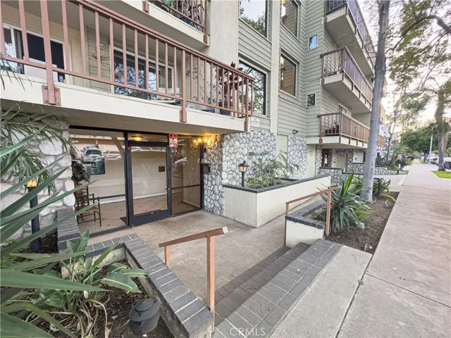 Front of building