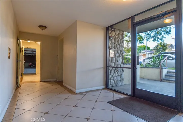 Lobby front door
