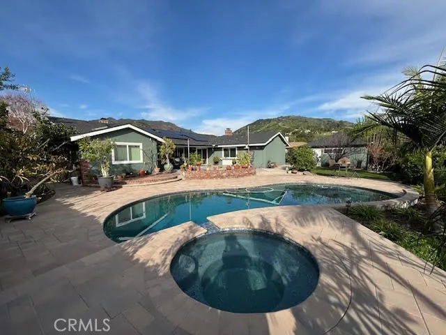 Generous Back Yard with Updated Pool/Spa and Deck area
