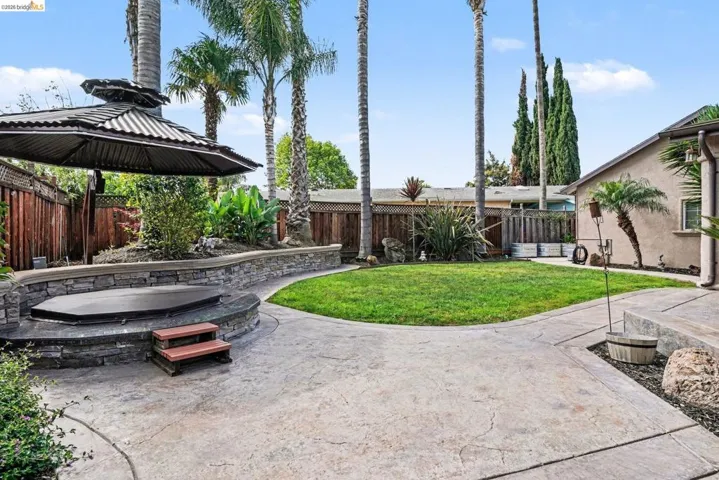 Large Backyard Oasis with Covered Spa