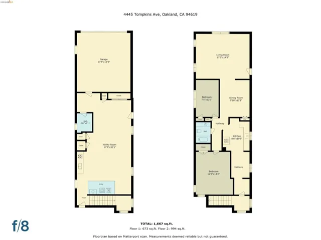 View of floor plan / room layout