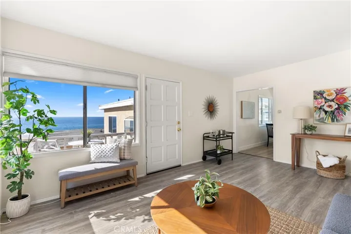 Unit A (2 Bed/1 Bath Unit) - Entry and Living Room