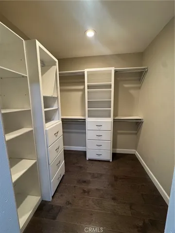 ample closet space