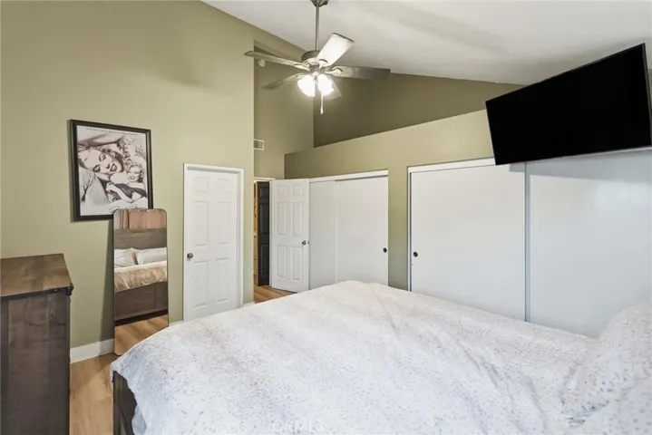 Another view of the upgraded master bedroom