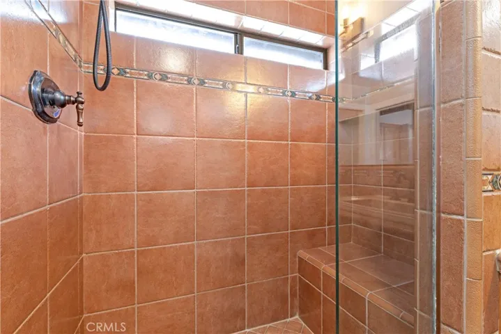 Walk in shower