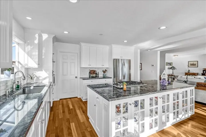 Bright open kitchen