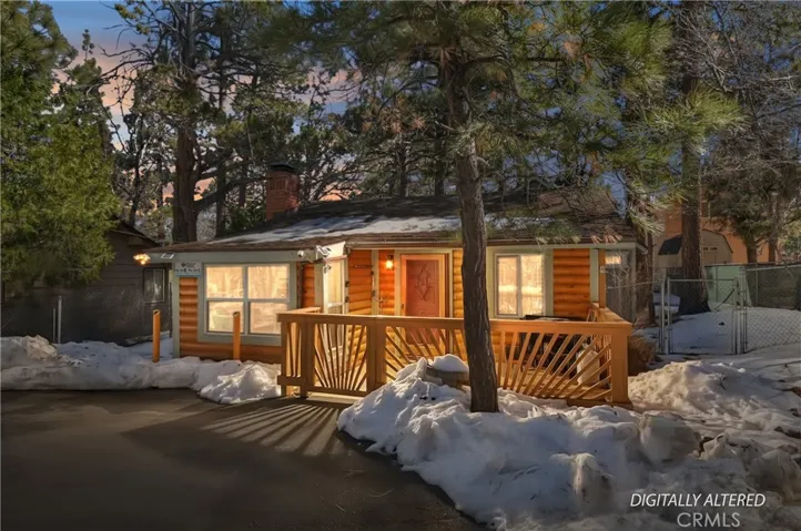 Digitally altered twilight