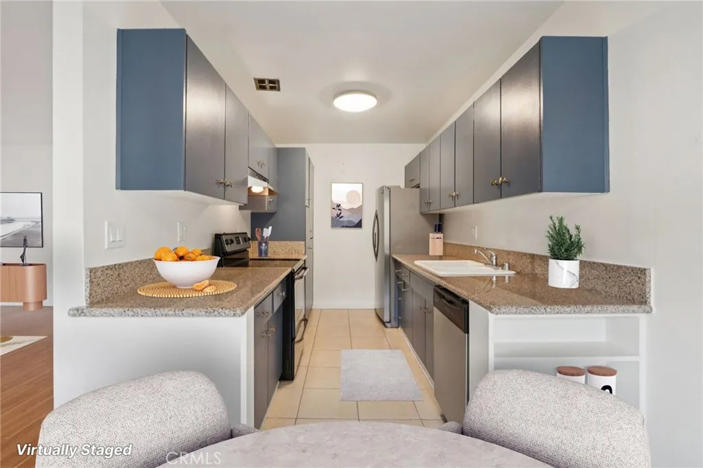 Kitchen Virtually Staged