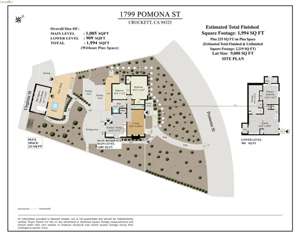 View of floor plan / room layout