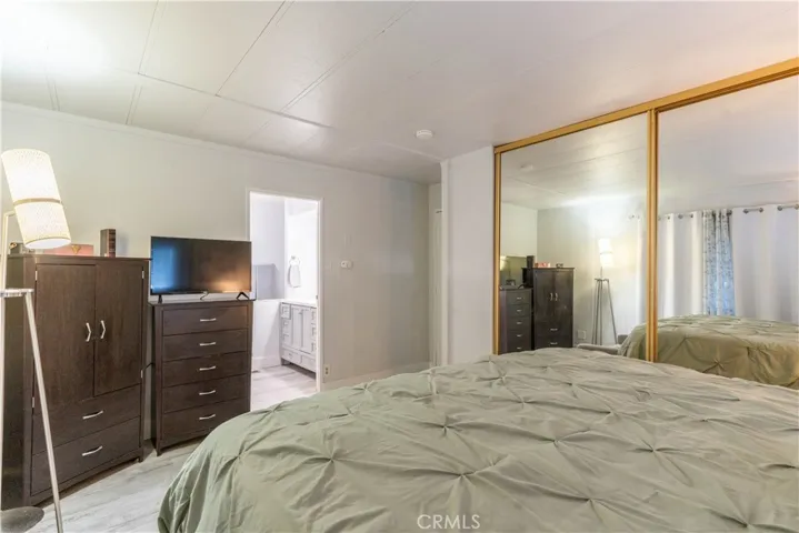 Master bedroom with ensuite bathroom