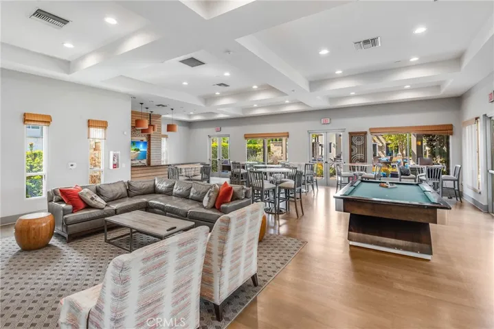 One of several community lounges.....anything but your typical "clubhouse" area, thiis space features flat screen TVs behind the bar, billiards, ample seating, and more.
