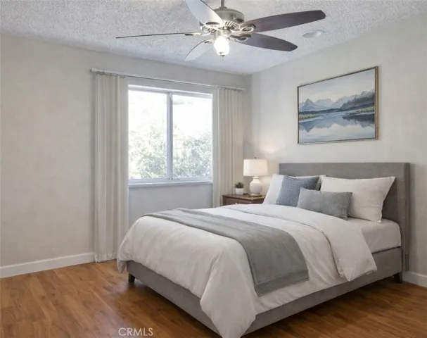 Secondary bedroom (virtually staged)