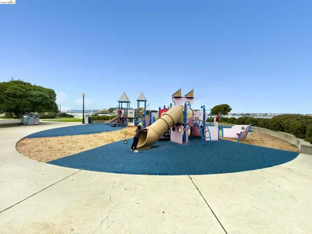 View of community jungle gym