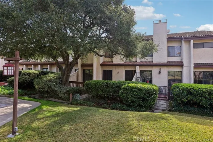 Backside view of the property