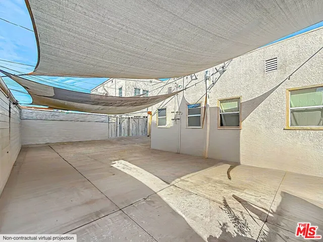 Back outdoor area, digitally a