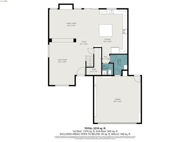View of home floor plan