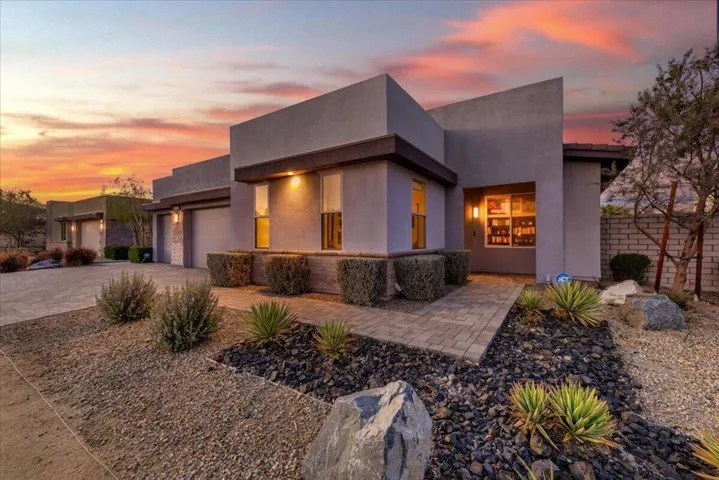 75-Front View at Twilight