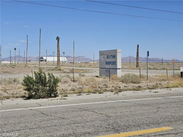 Blythe Airport is 4 miles away