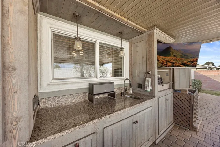 Bar and Sink - TV included