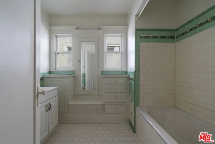 Hallway Bathroom with Original