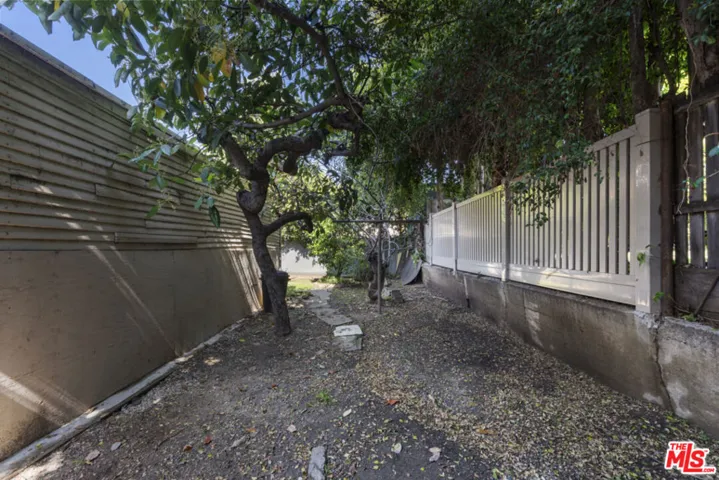 Large Space Behind the Garage