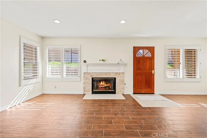 Cozy Fireplace, Fresh paint.