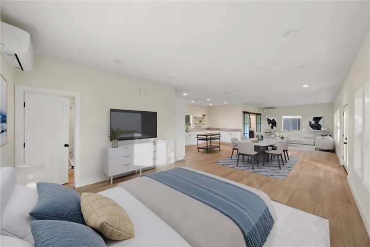 Virtually staged with furniture