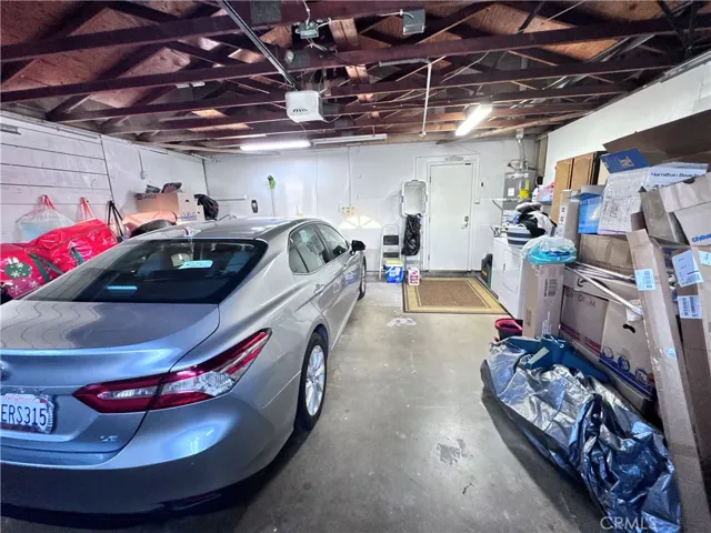 Laundry in garage