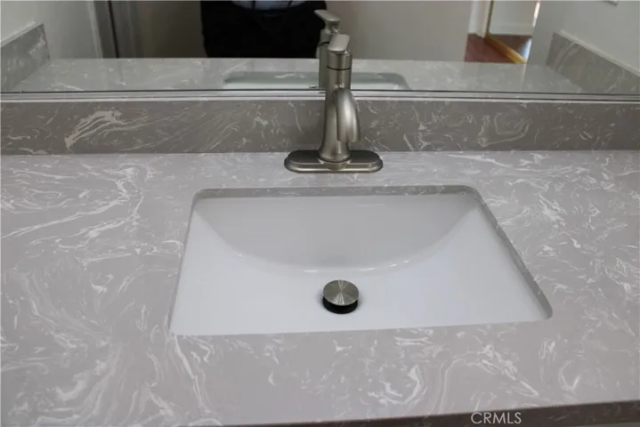 Primary Bath sink with Stone Counter Top