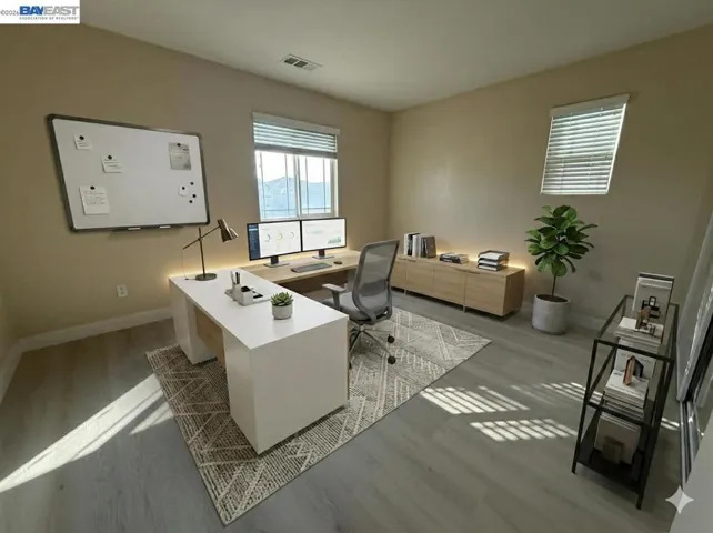 Room 3, virtually staged as office