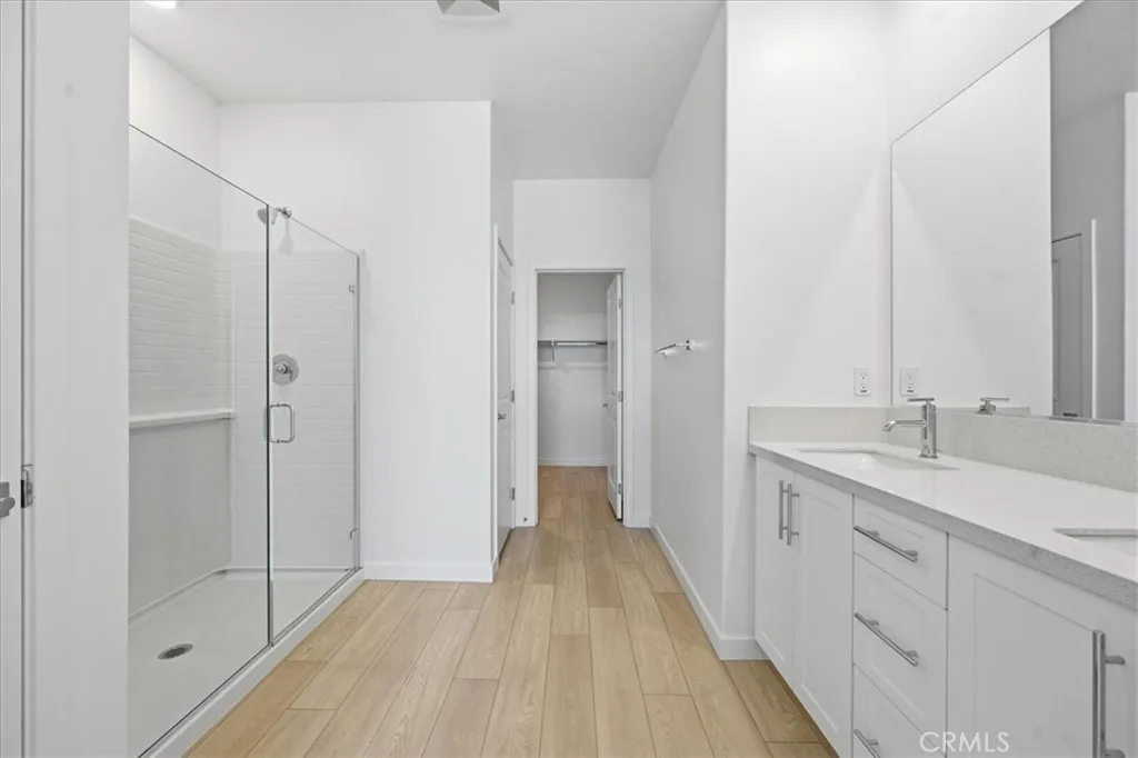Primary Suite Ensuite Bathroom with walk-in shower