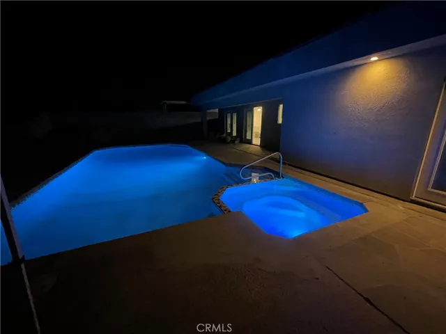 Swiming's Pool night view