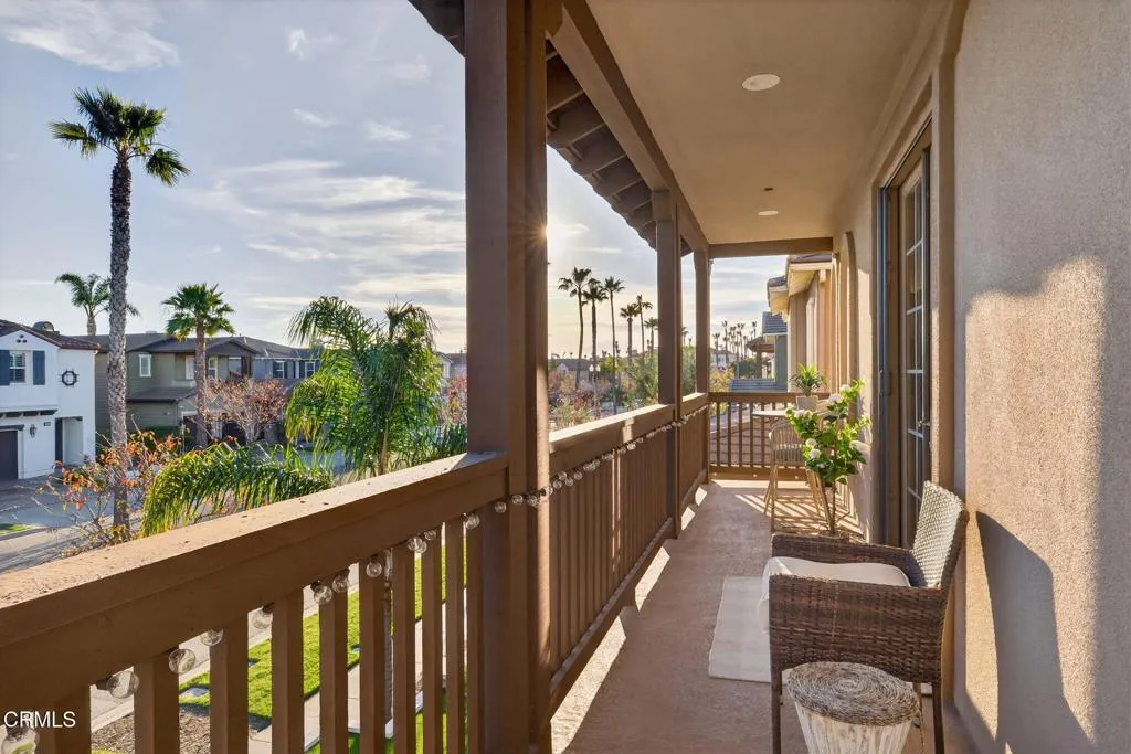 Primary suite balcony