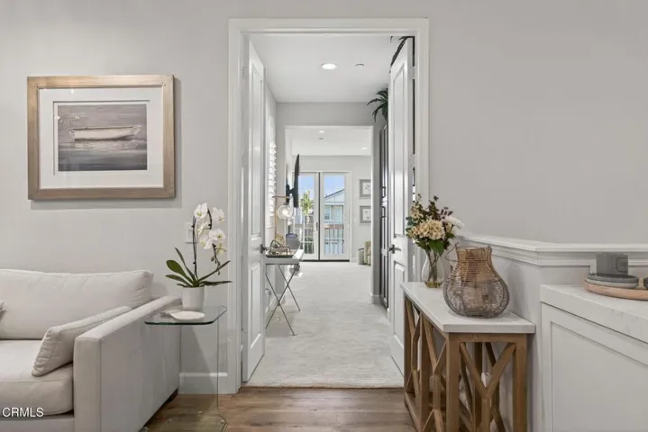 Primary suite entry