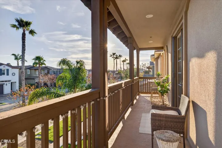 Primary suite balcony