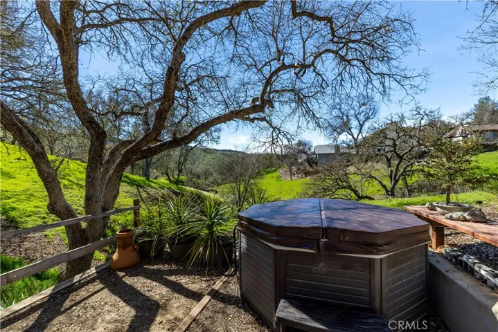Double up in the summer and set the temp for a cool pool to chill in on hot summer days. Trees have all since filled in cannot see homes further back now.