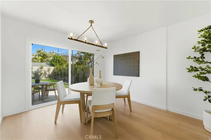 The dining room.