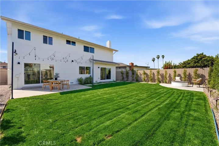 The backyard.