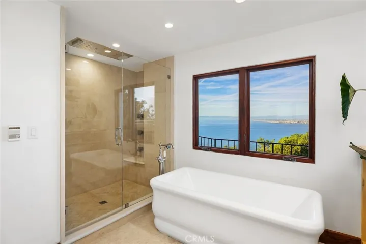 Primary Bath with 8 valve shower w/ 10x24 inch main head & wall heads