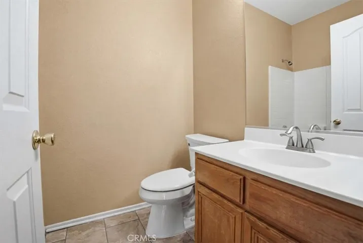 Hallway bathroom