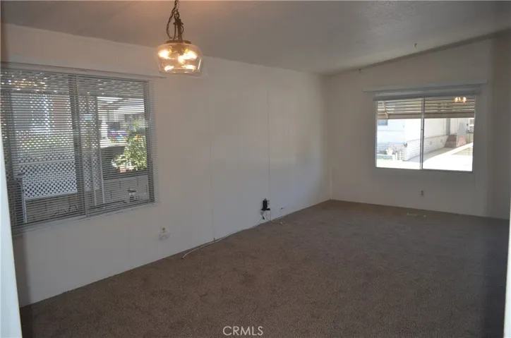 large dining area and family room
