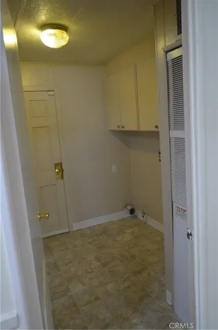 Laundry room door to carport