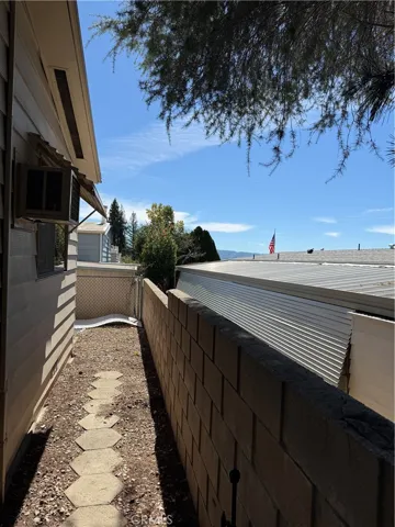 Side yard all low maintenance