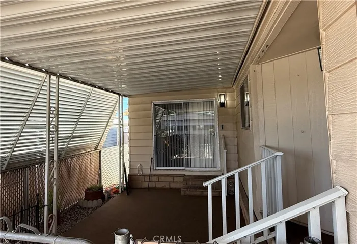 Covered porch and awnings